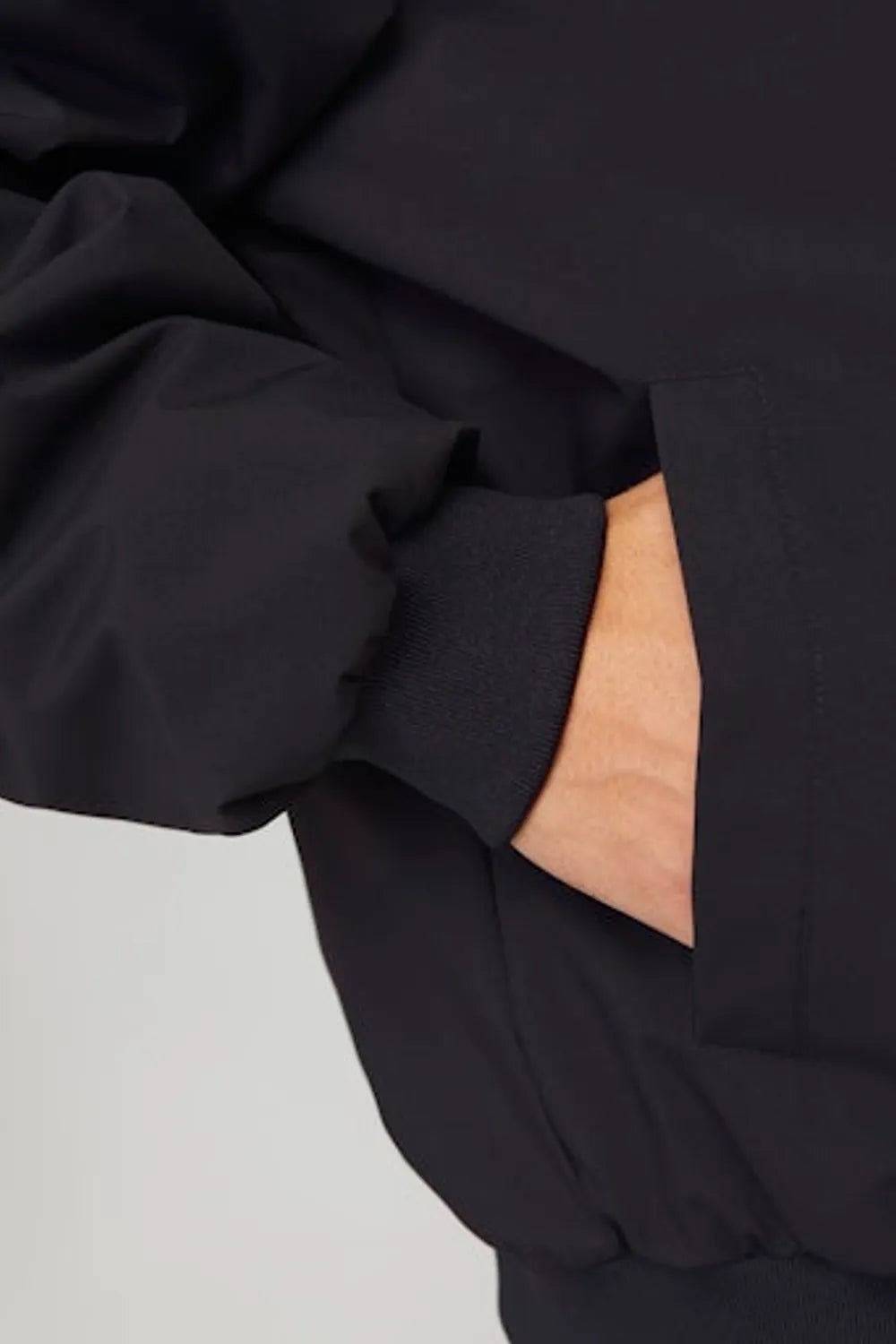 JACK JONES Erkek Siyah Bomber Ceket 12268608