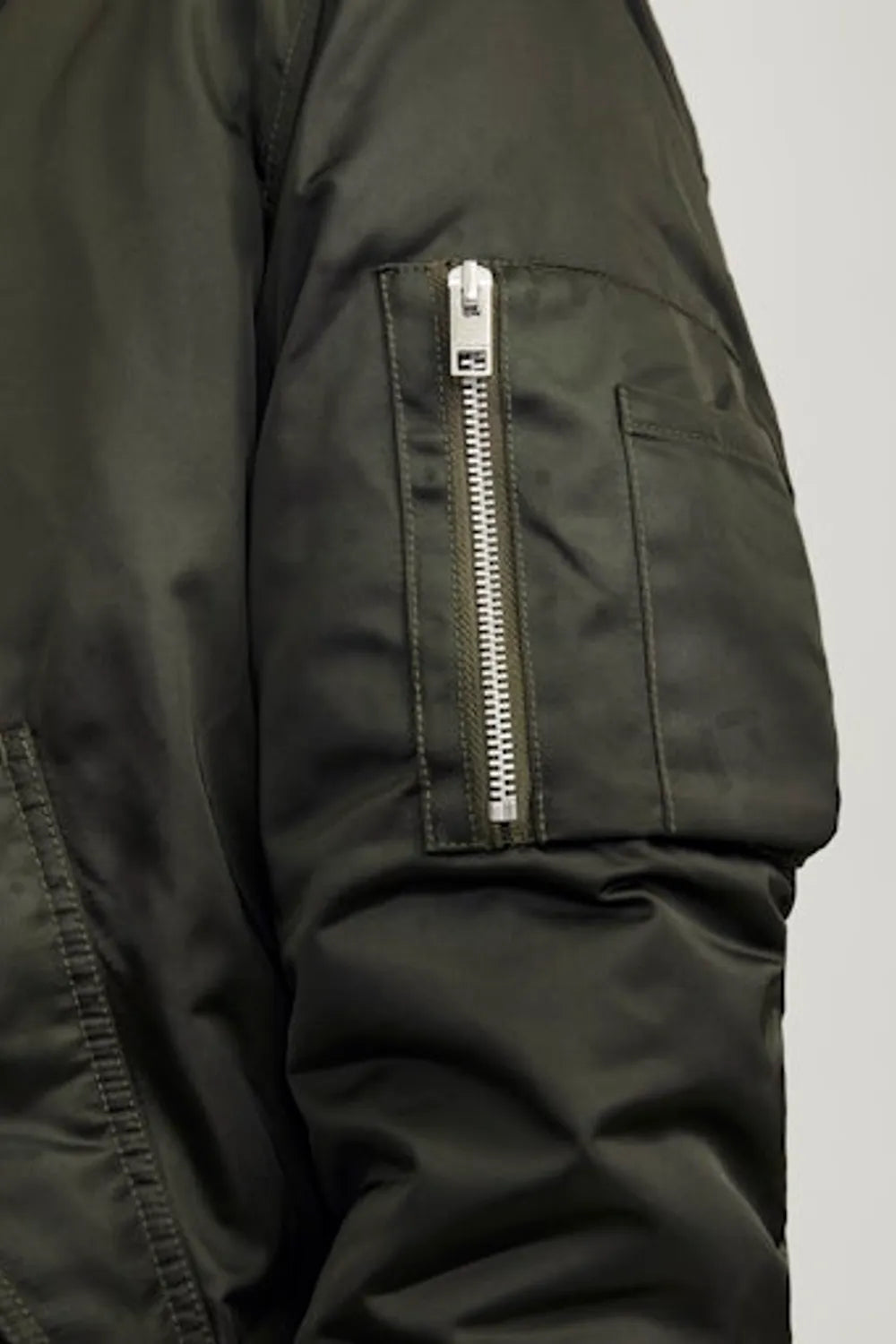 JACK JONES Erkek Siyah Bomber Mont 12256857