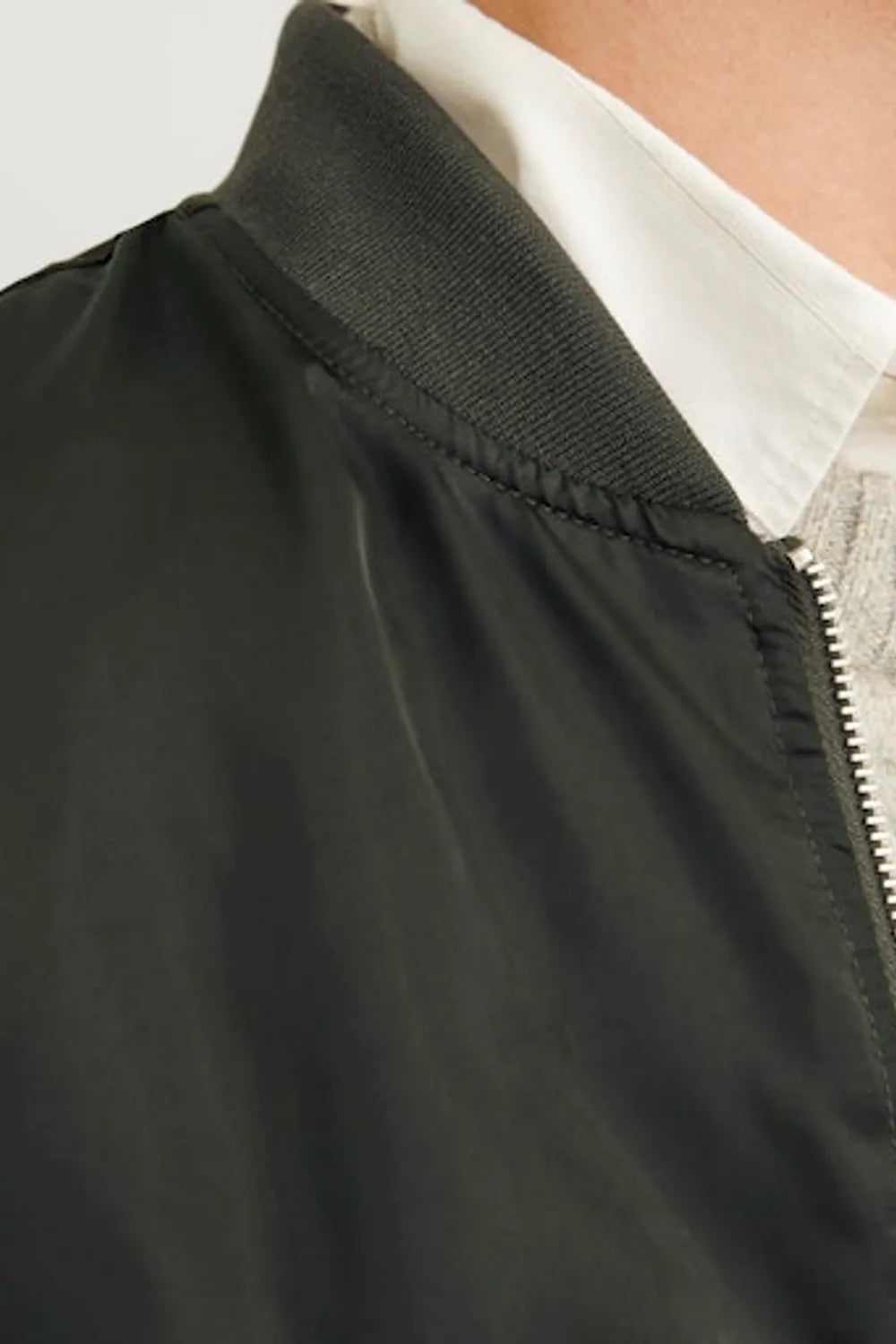 JACK JONES Erkek Siyah Bomber Mont 12256857