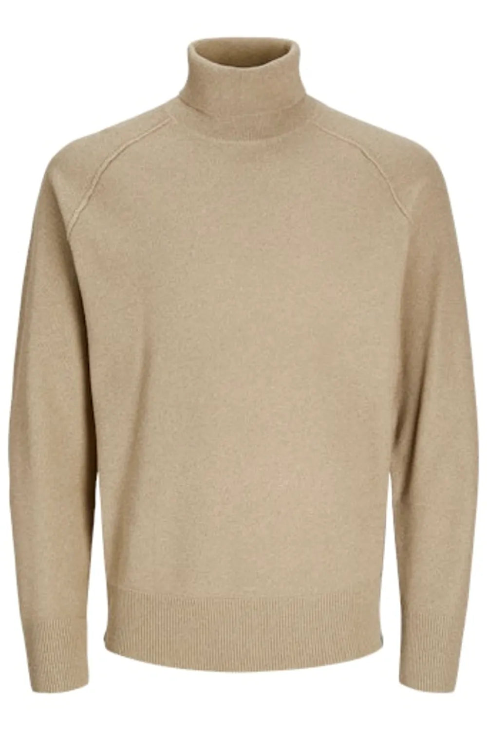 JACK JONES Erkek BEJ KNIT ROLL NECK 12260386