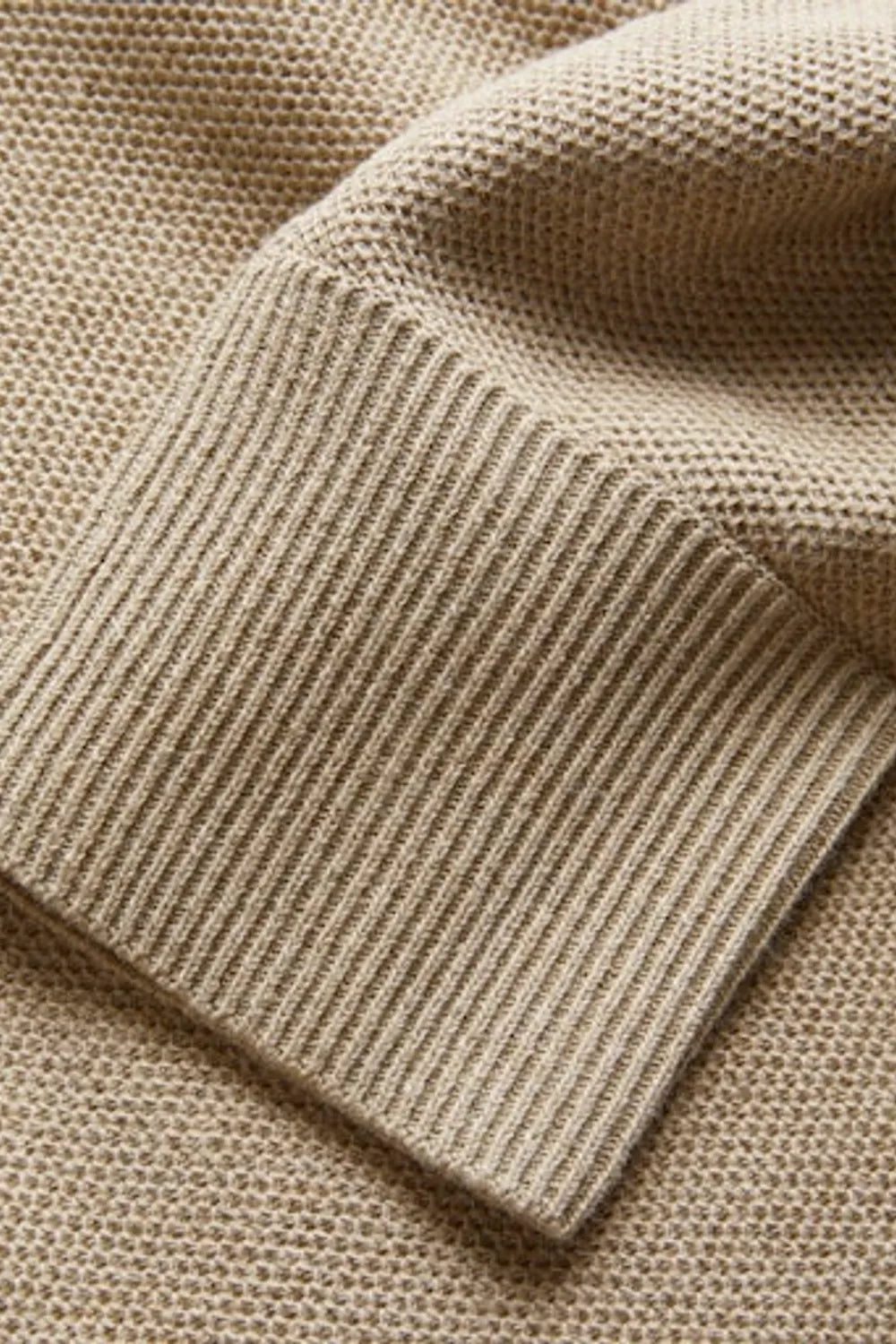 JACK JONES Erkek BEJ KNIT ROLL NECK 12260386