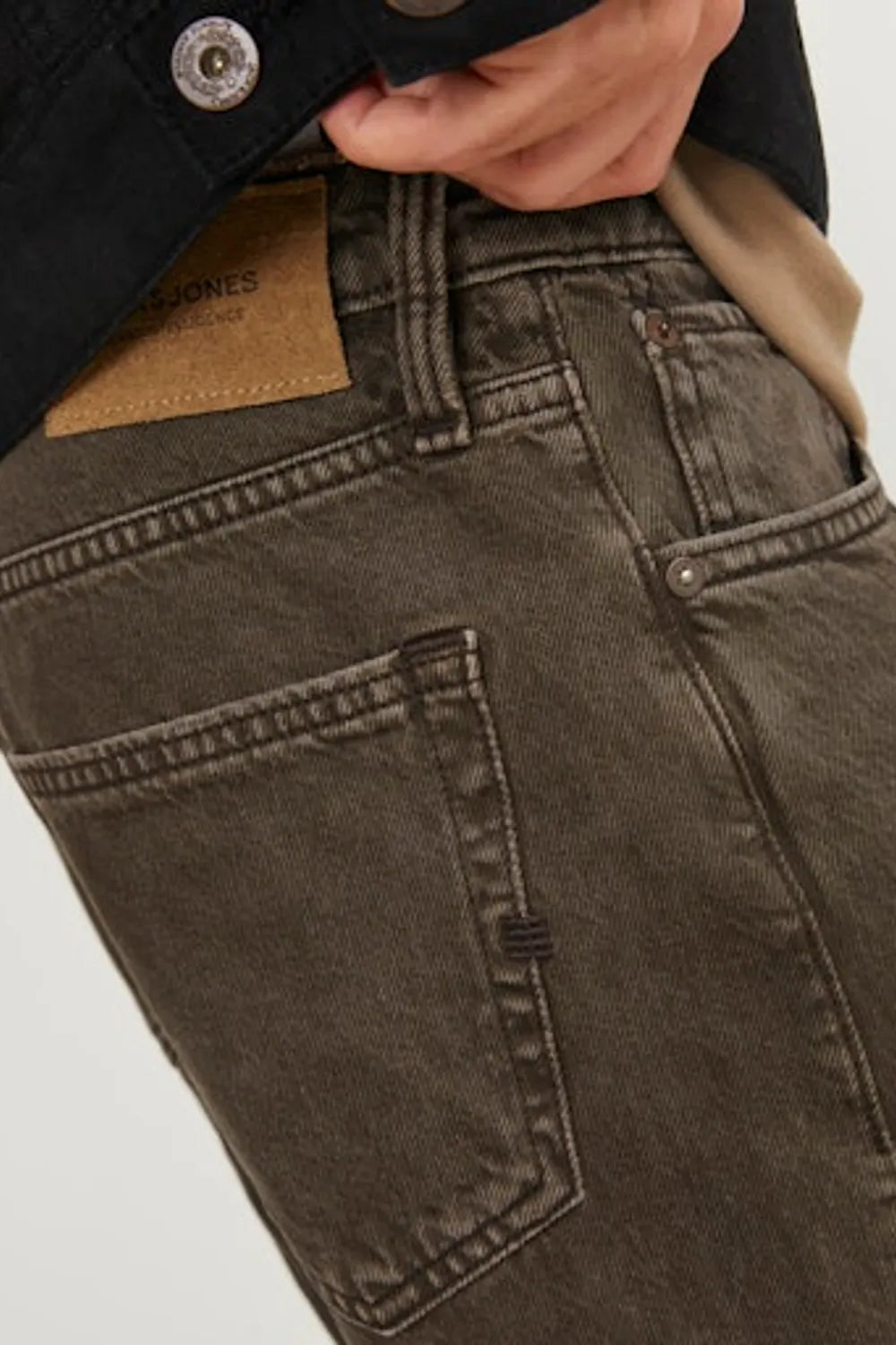 Jack & Jones Erkek KAHVERENGİ Pantolon 12246401