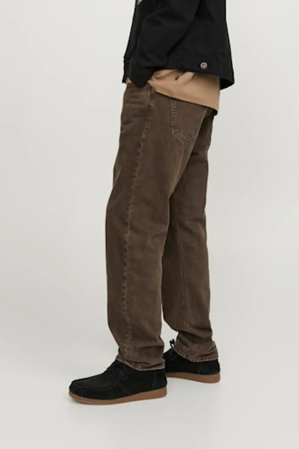 Jack & Jones Erkek KAHVERENGİ Pantolon 12246401