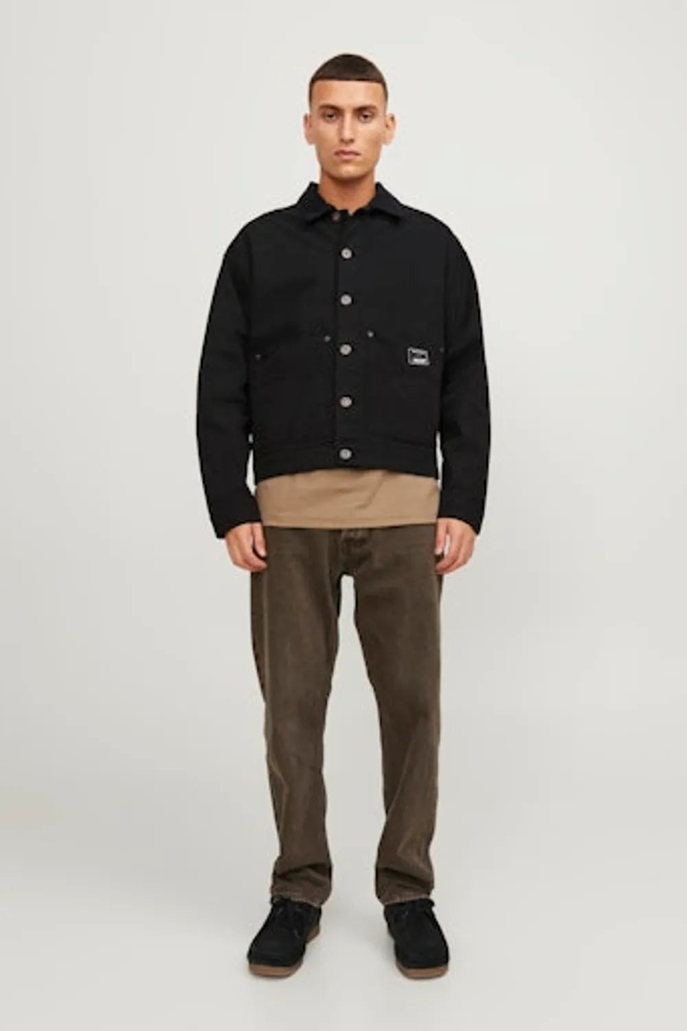 Jack & Jones Erkek KAHVERENGİ Pantolon 12246401