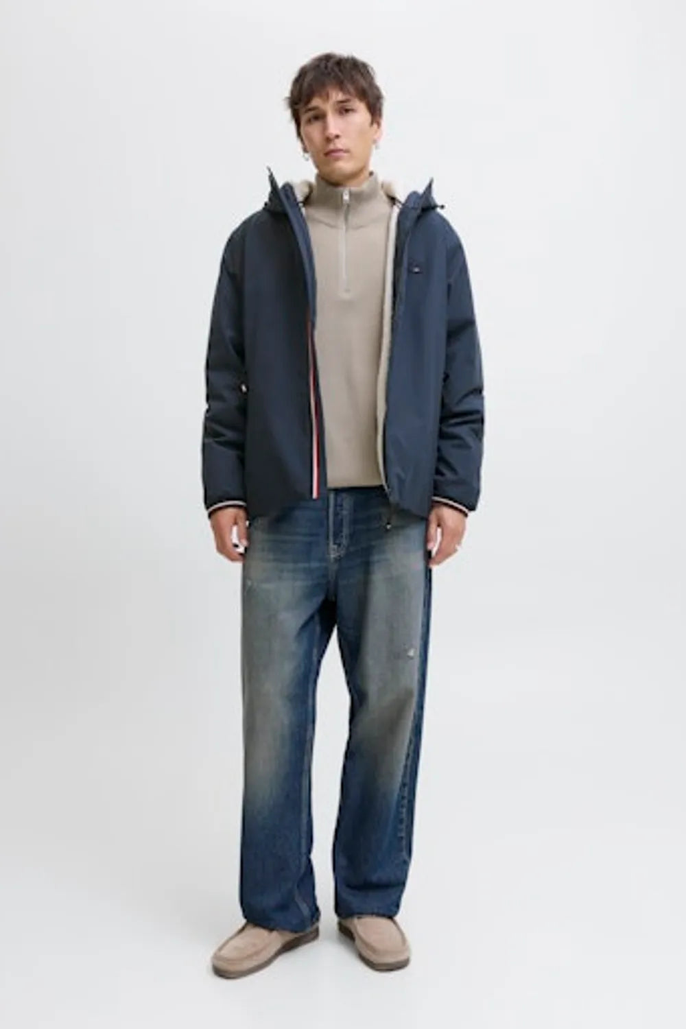 Jack & Jones Erkek Koyu Lacivert Ceket 12280512
