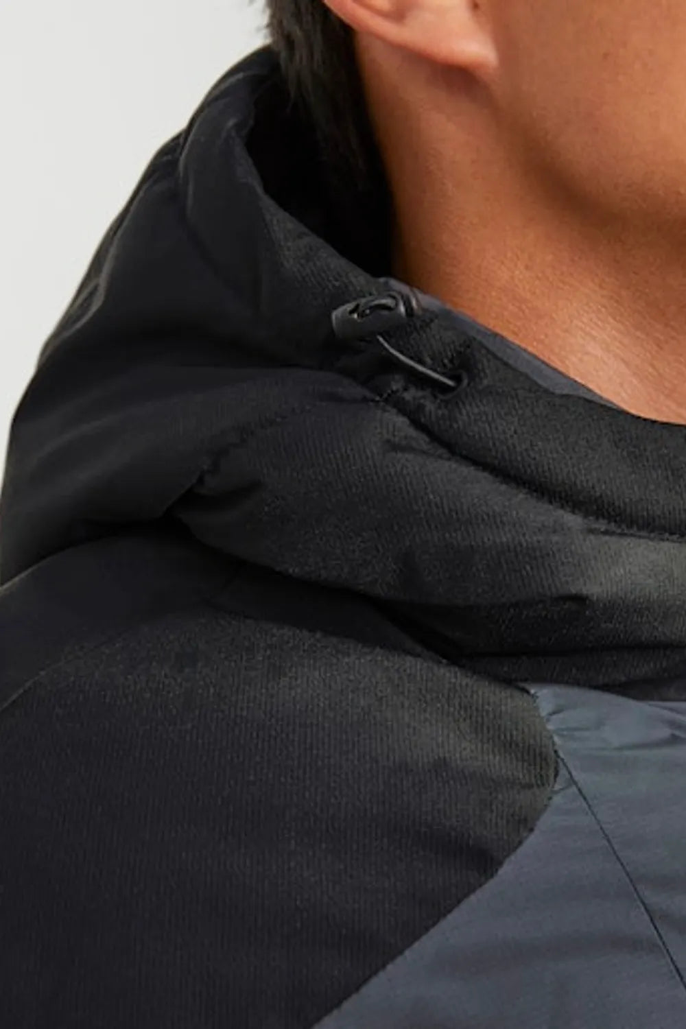 Jack Jones Erkek  Şişme Puffer Gri Mont  12239001G