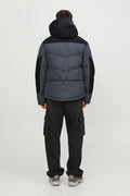 Jack Jones Erkek  Şişme Puffer Gri Mont  12239001G
