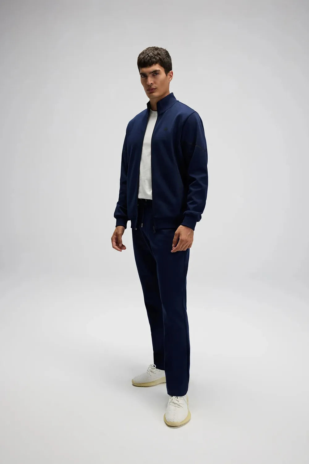 Ellesse Erkek Lacivert Fermuarlı Sweat EM545-NV