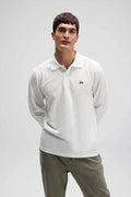 Ellesse Erkek Beyaz Polo Sweatshirt EM582-OF