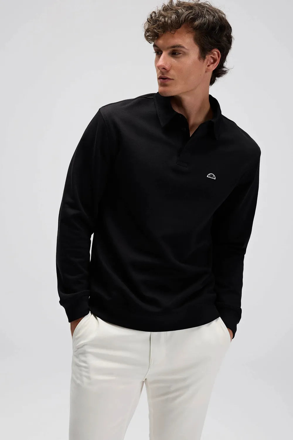 Ellesse Erkek Siyah Sweatshirt EM607-BK