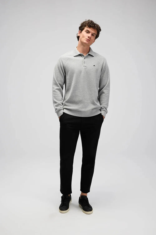 Ellesse Erkek Koyu Yeşili Polo Sweatshirt EM633-GR