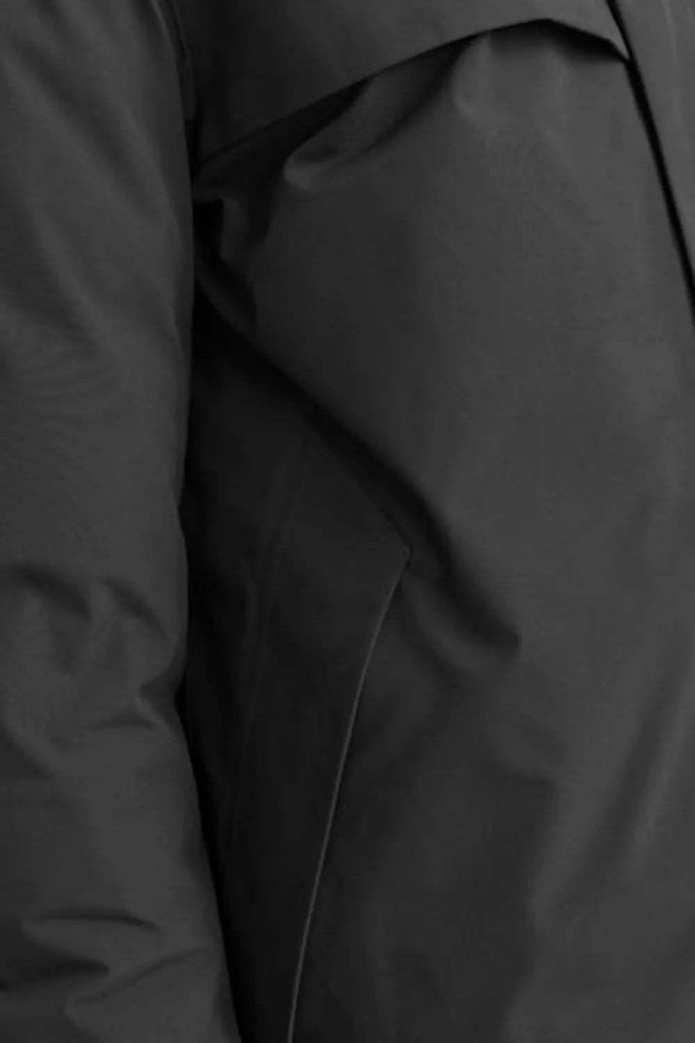 Jack Jones Erkek  Su Geçirmez Softshell Kapüşonlu Siyah  Mont 12259457S