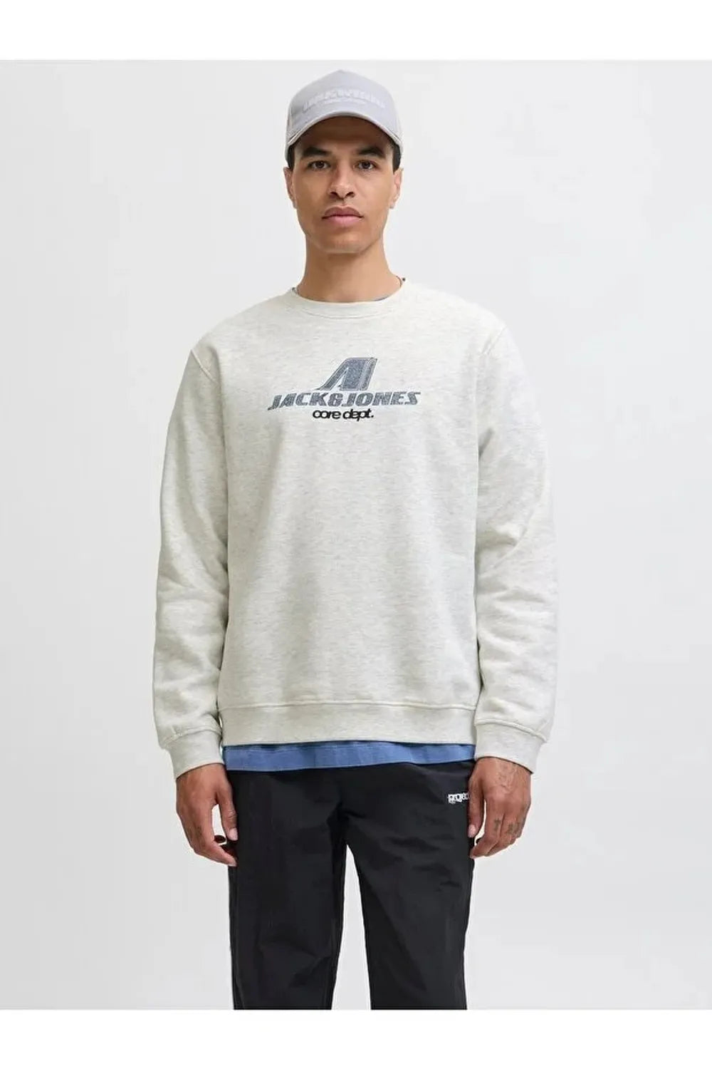 Jack & Jones Erkek Bej Sweat 12282791