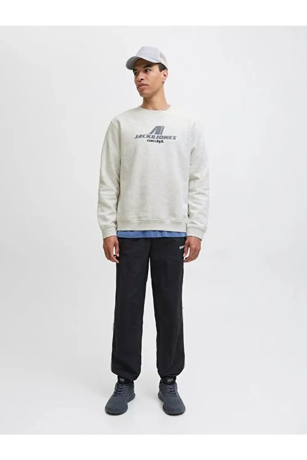 Jack & Jones Erkek Bej Sweat 12282791
