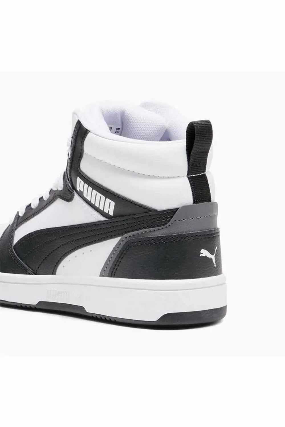 Puma Rebound V6 Mid Günlük Bilekli Spor Ayakkabı Beyaz Siyah 39383101