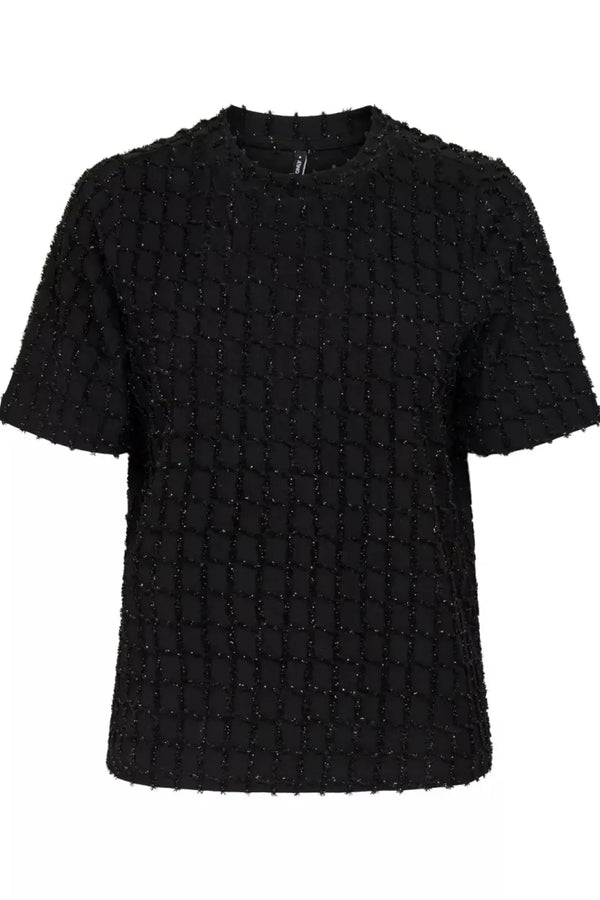 ONLY Kadın Siyah Tişört 15358982