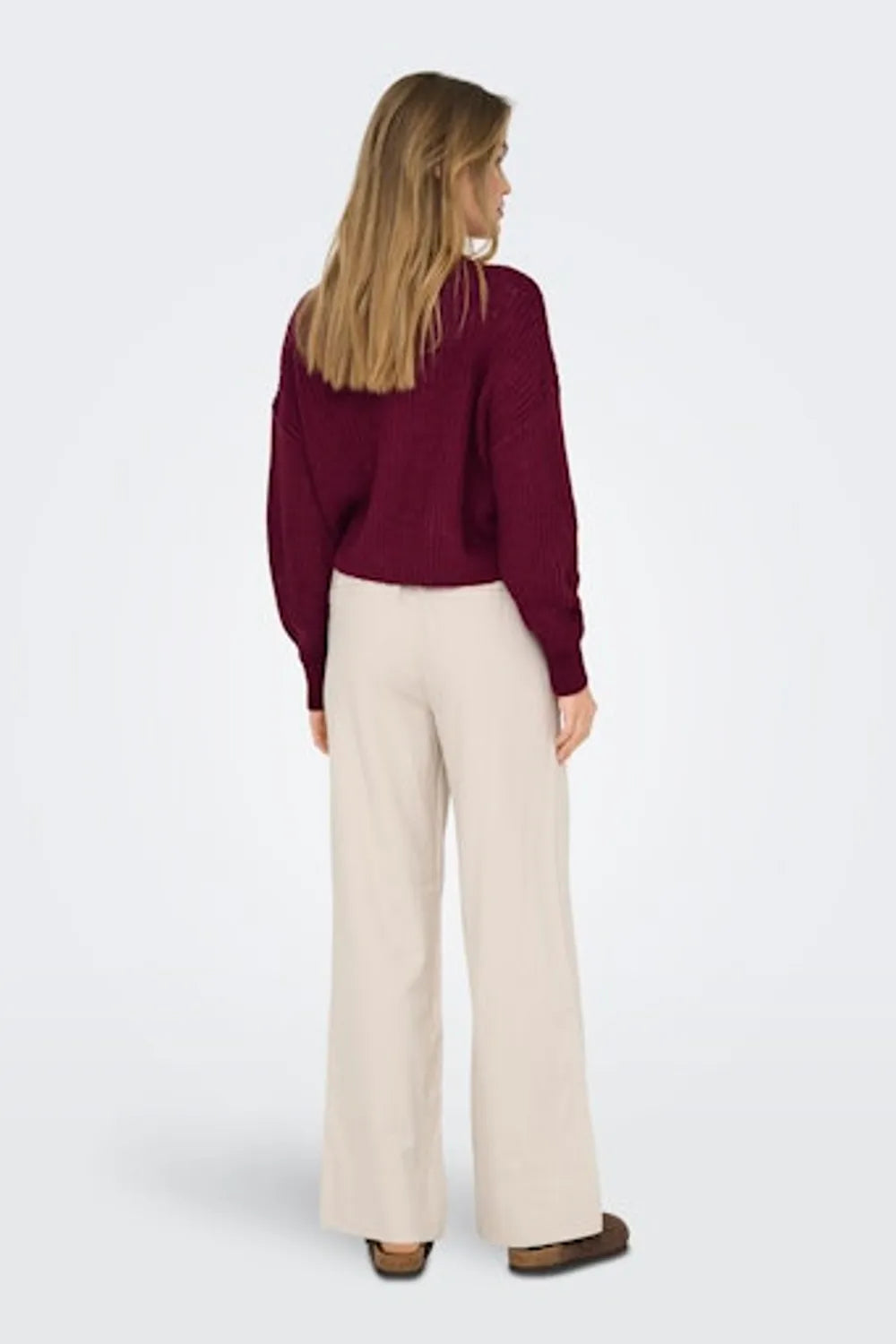 ONLY Kadın Bordo Hırka 15211521