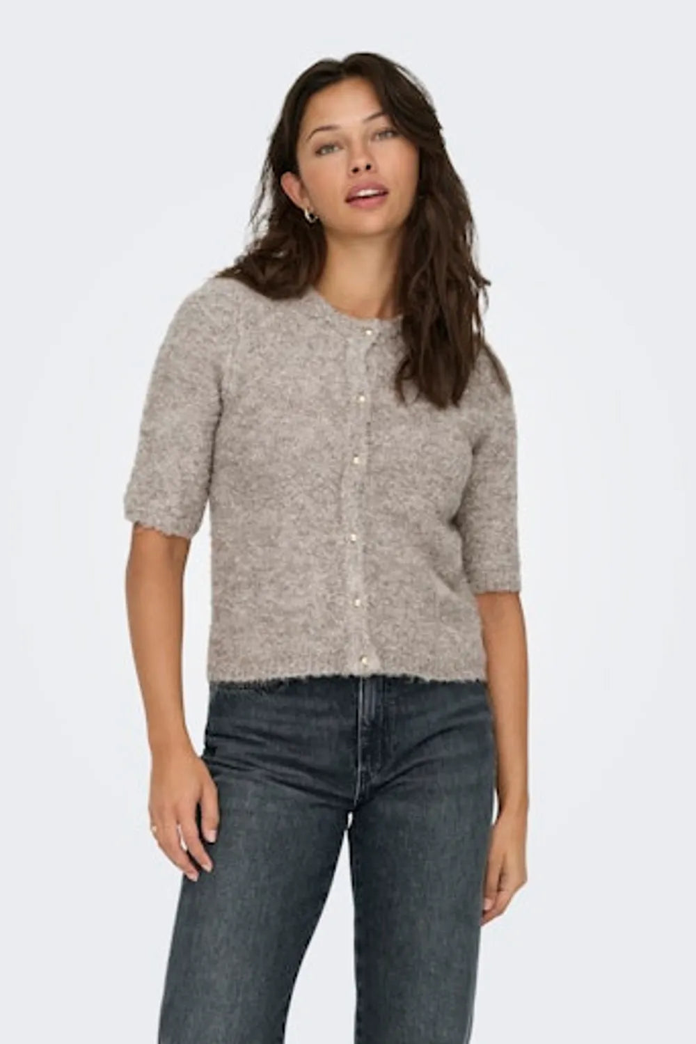 ONLY Kadın Bej Kazak 15350782