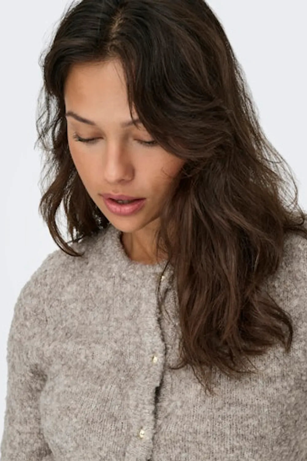 ONLY Kadın Bej Kazak 15350782