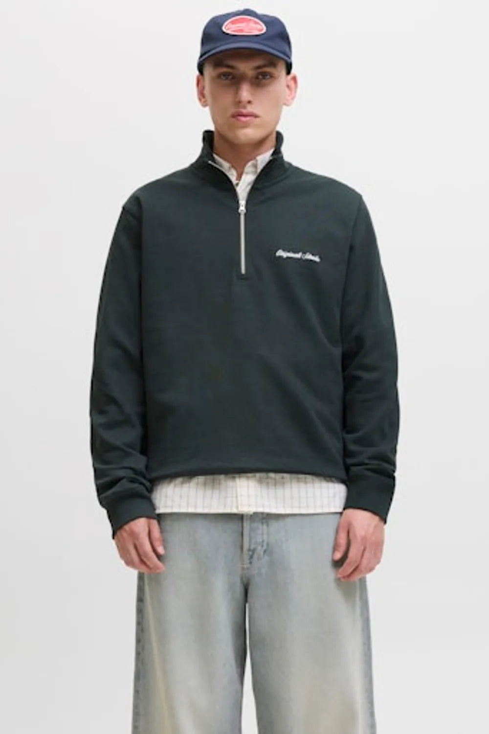 Jack Jones  Erkek  Yeşil Sweat 12282903