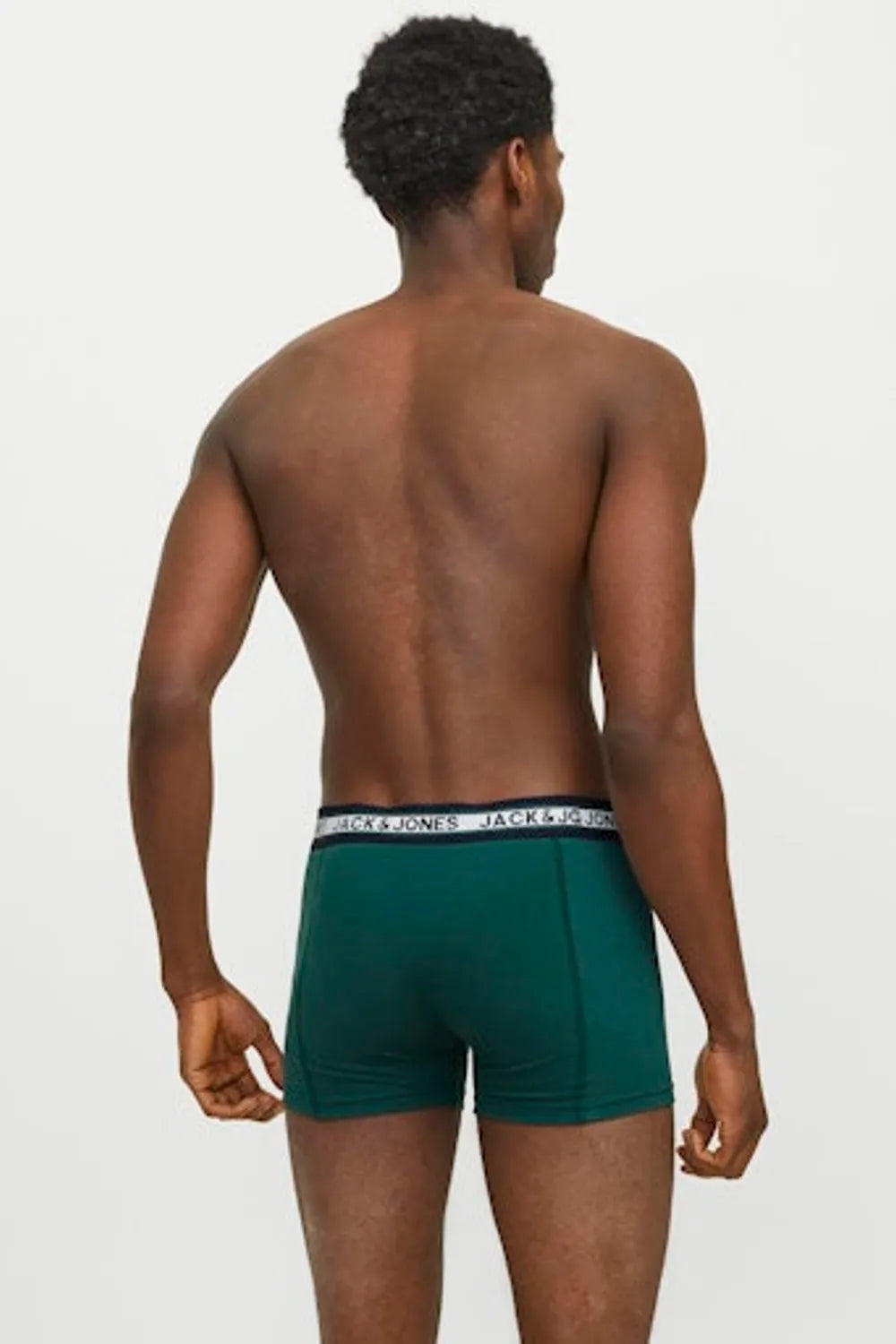 Erkek 3 lü Ambalajlı Pamuklu Boxer 12270759 - Jack & Jones - KARIŞIK - S