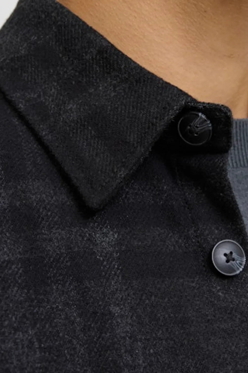 Jack & Jones Erkek Siyah Gömlek 12286804SI