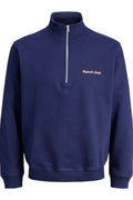 Jack & Jones Erkek Lacivert Sweat 12282899