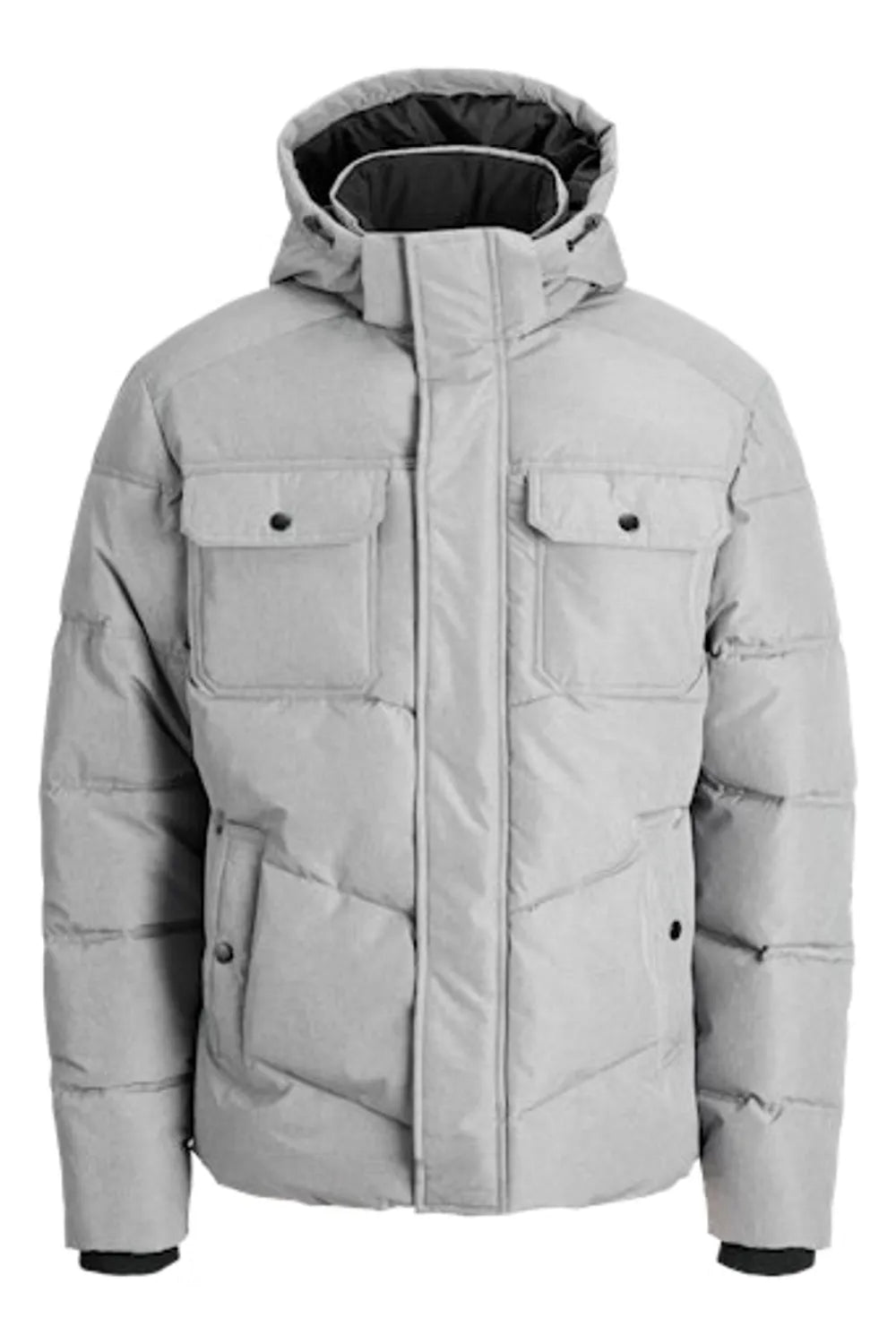 Jack & Jones Erkek Koyu Yeşil Puffer Ceket 12279687