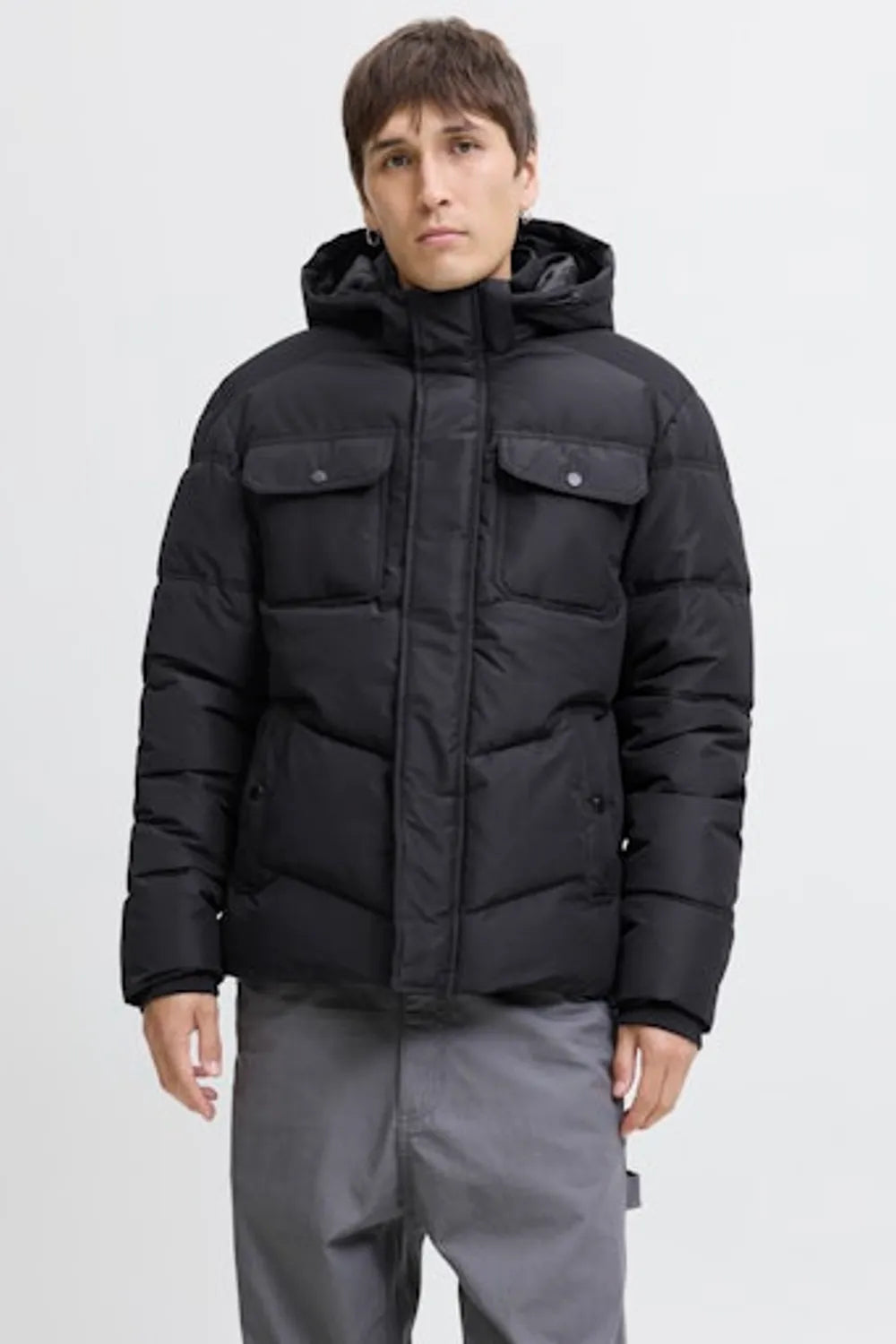 Jack & Jones Erkek Siyah Mont 12279687