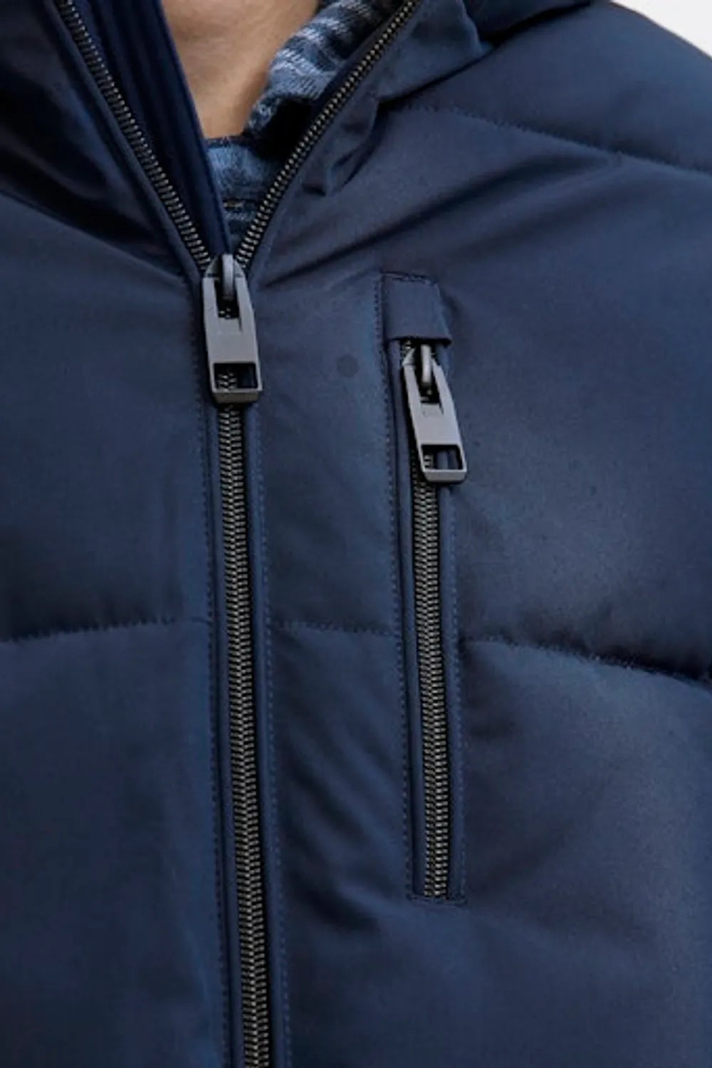 Jack & Jones Erkek Koyu Lacivert Puffer 12278792