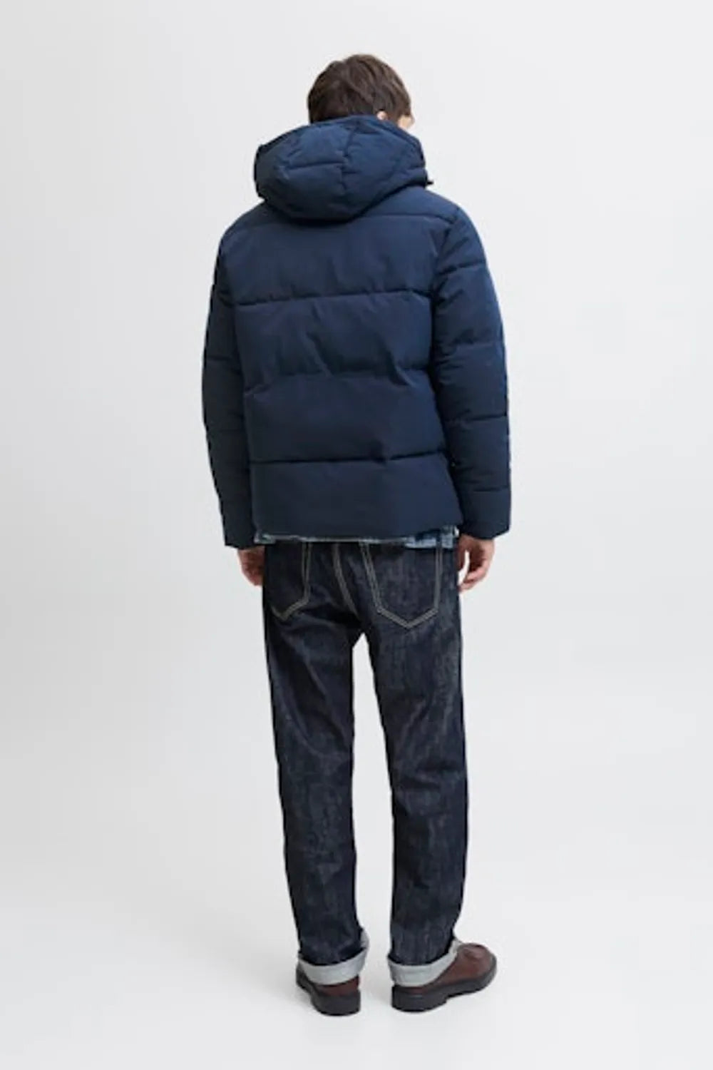 Jack & Jones Erkek Koyu Lacivert Puffer 12278792