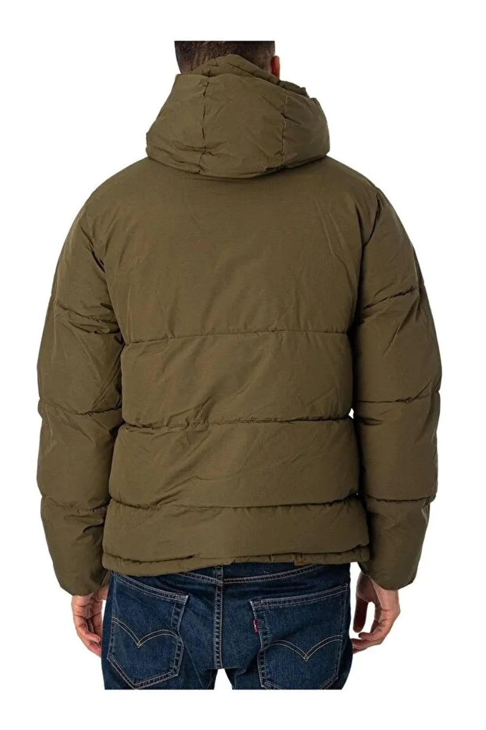 Jack Jones Erkek Jjworld Yeşil Puffer Mont 12259850Y