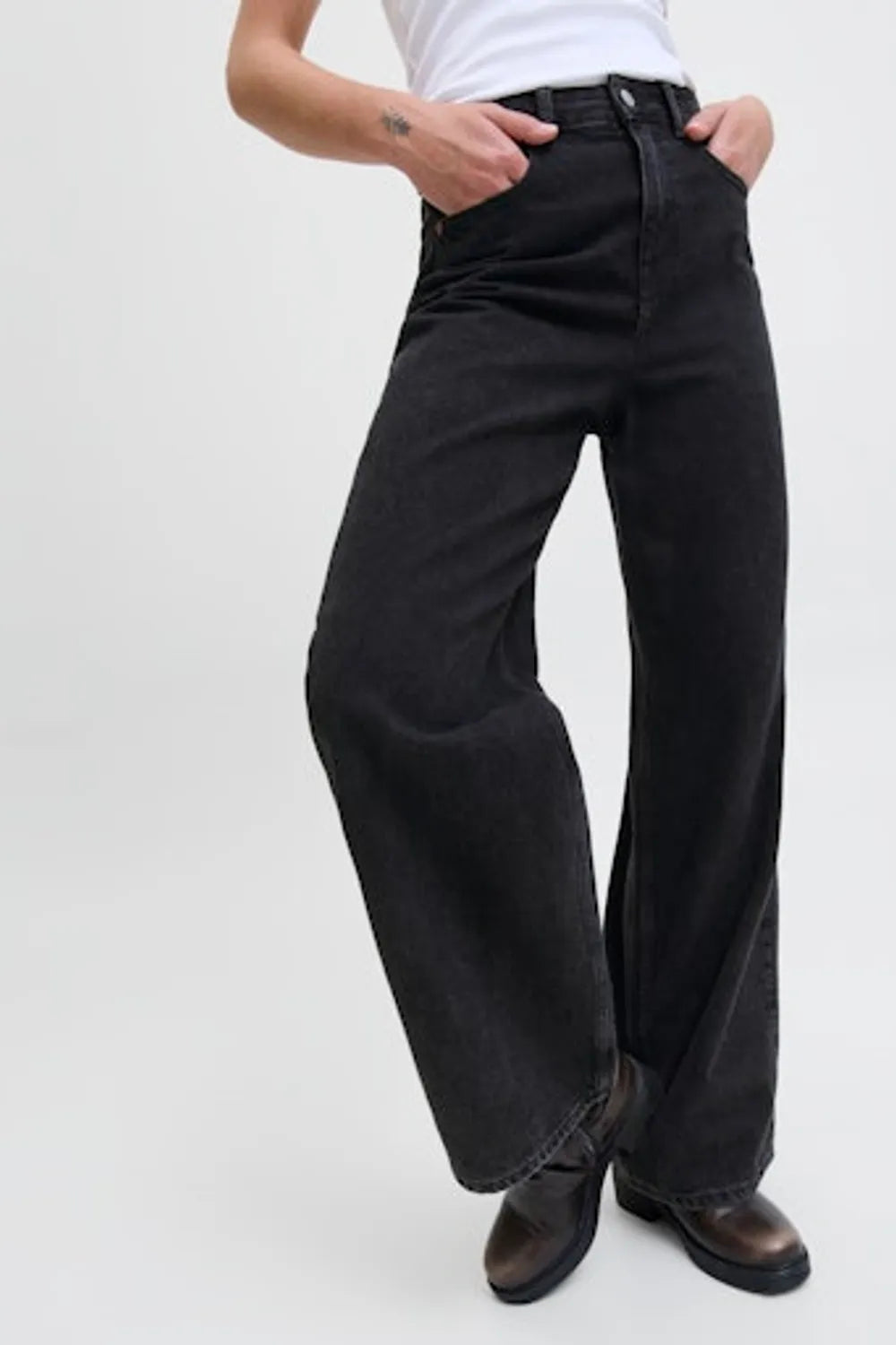 JJXX Kadın Siyah Denim Pantolon 12259638