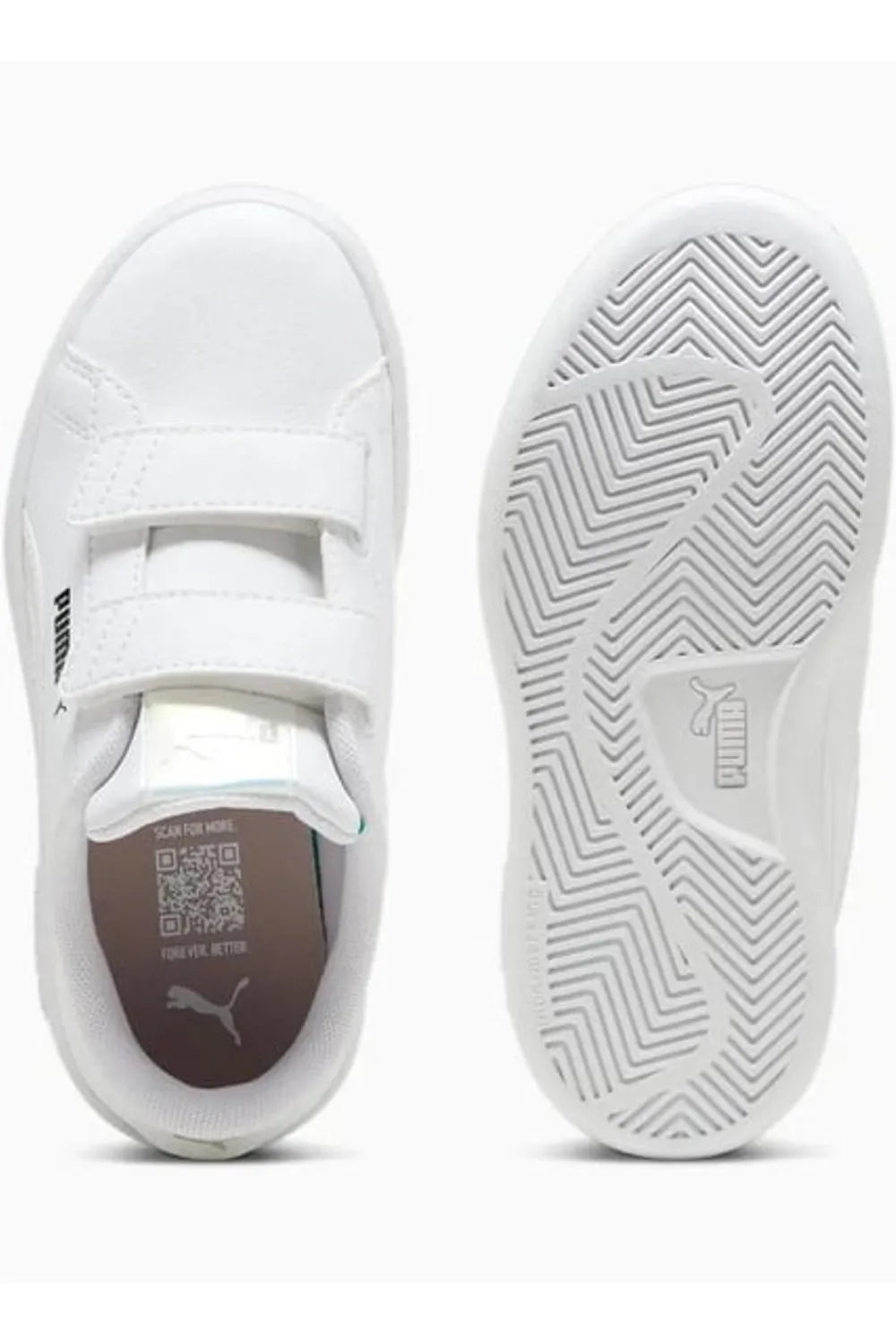 Puma Kadın Smash 3.0 Holo 2.0 V PS Sneaker Beyaz  Spor Ayakkabı 39829301