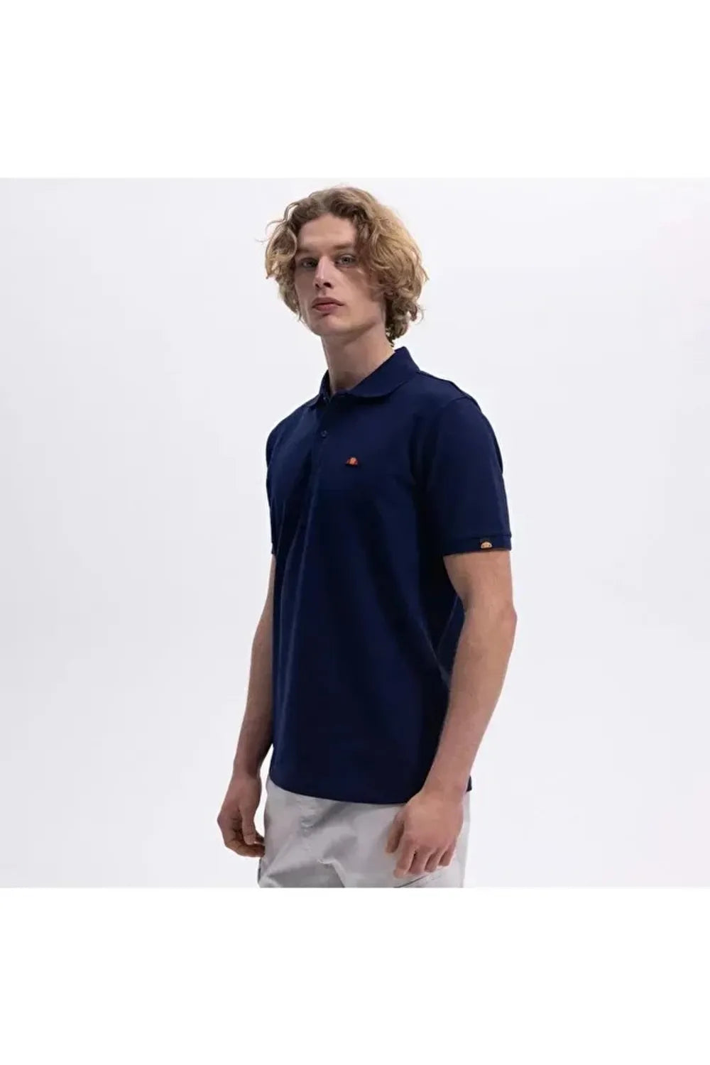 ELLESSE Erkek Lacivert Polo Tişört EM460-1