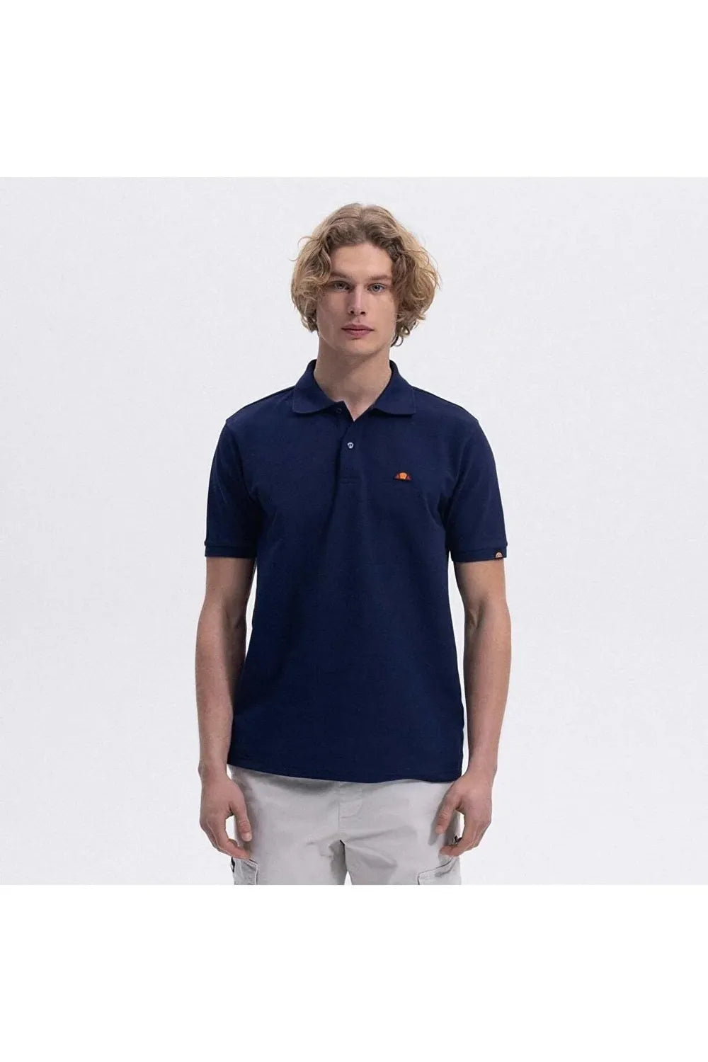 ELLESSE Erkek Lacivert Polo Tişört EM460-1