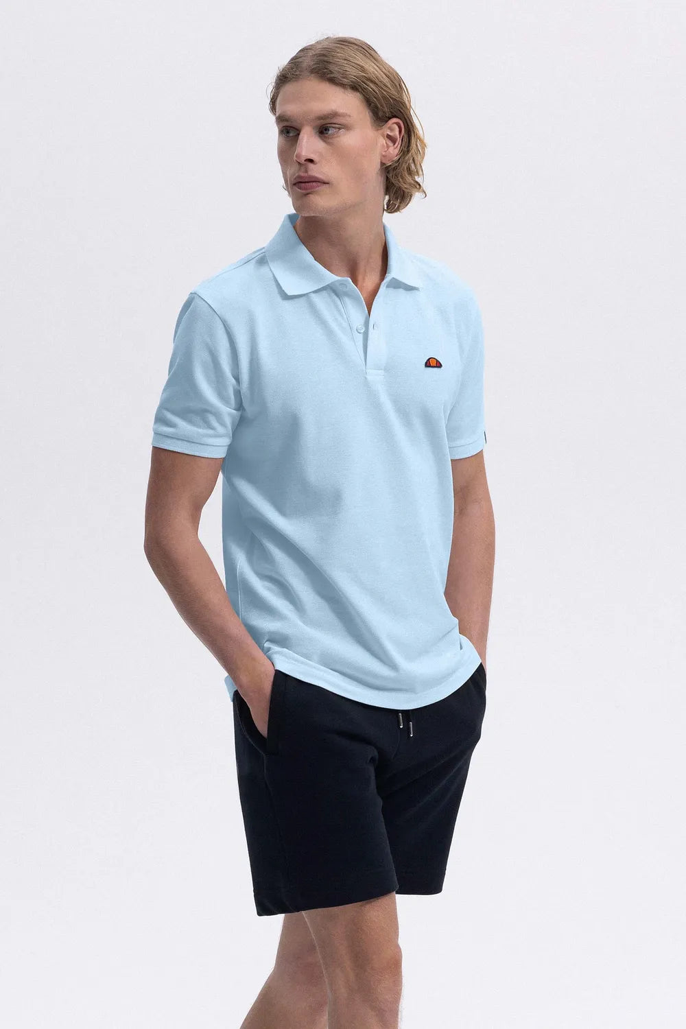 ELLESSE Erkek Mavi Polo Tişört EM460-1