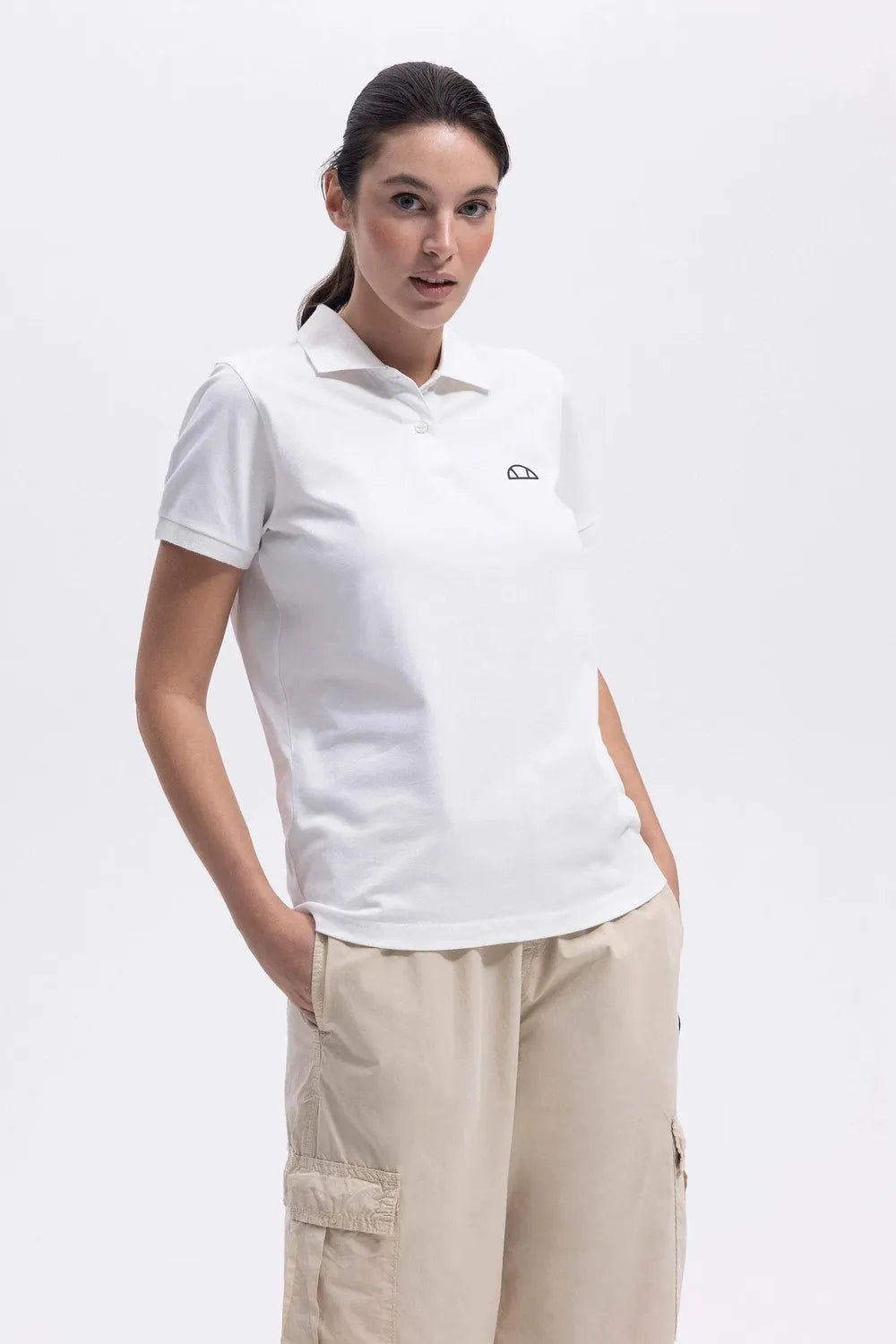 ELLESSE Kadın Beyaz Polo Tişört EF393