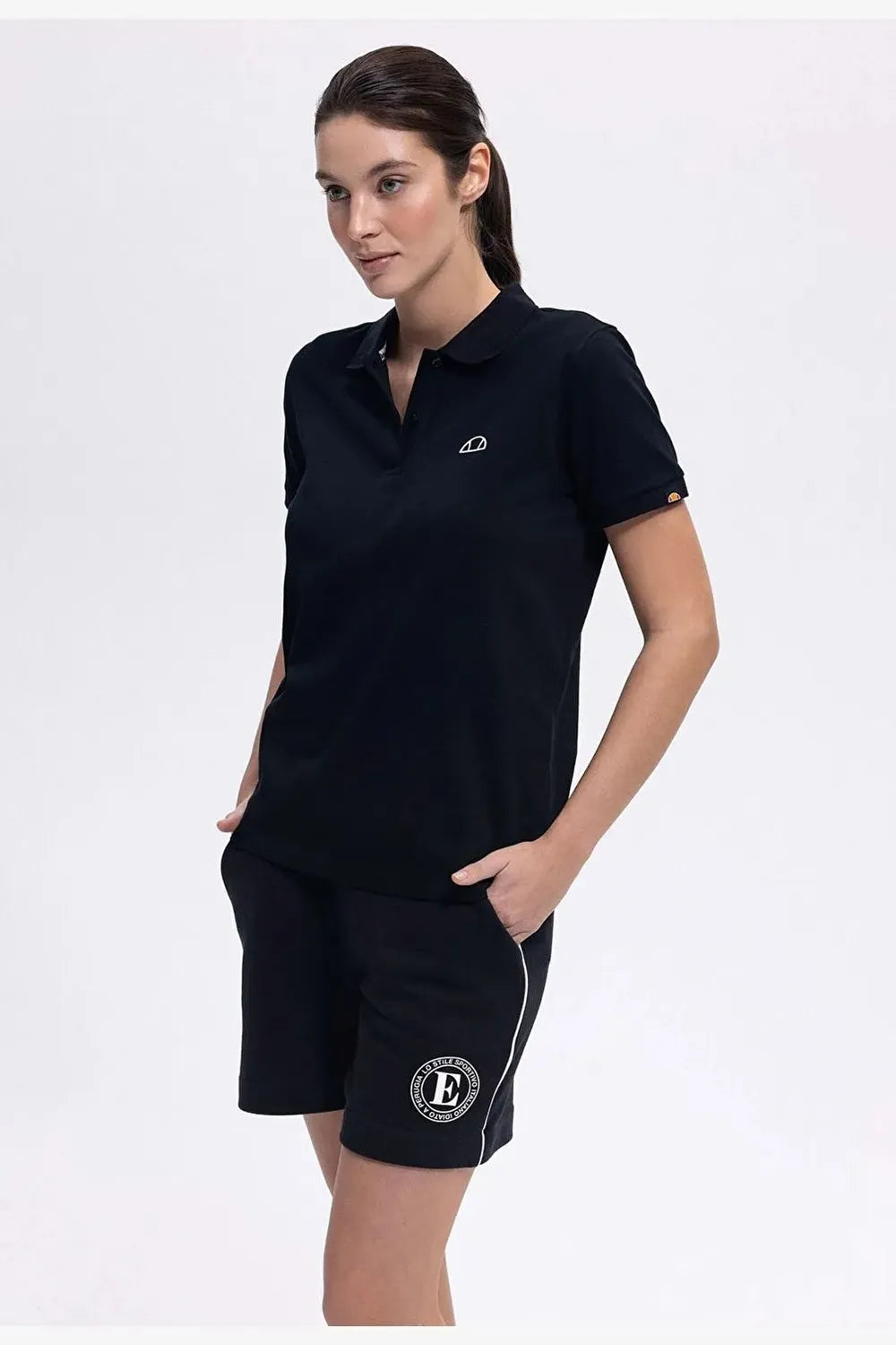 Ellesse Kadın Siyah Polo Tişört EF393