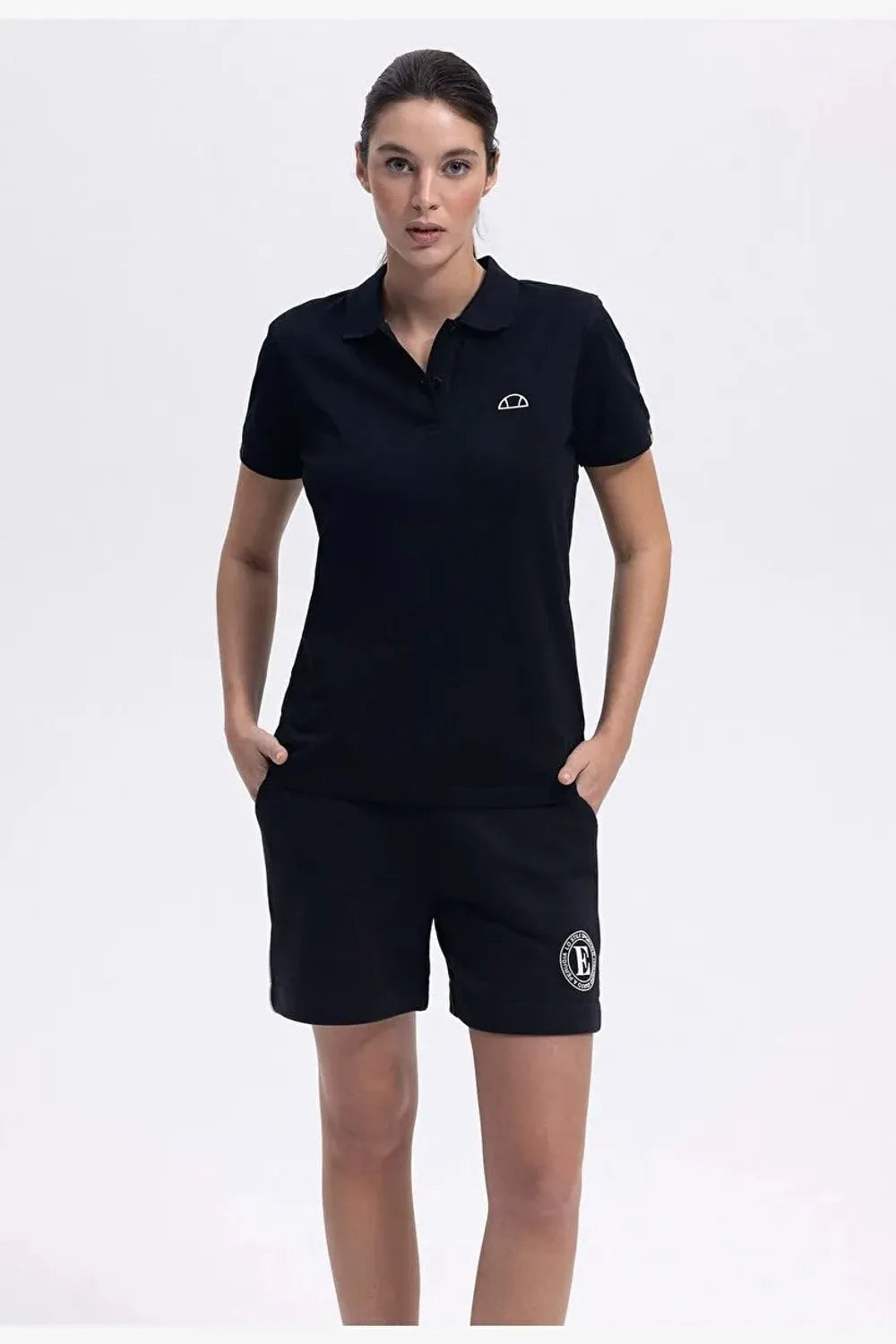 Ellesse Kadın Siyah Polo Tişört EF393