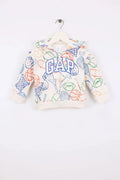 Gap Ekru Erkek Çocuk Baskılı Sweatshirt 791647003