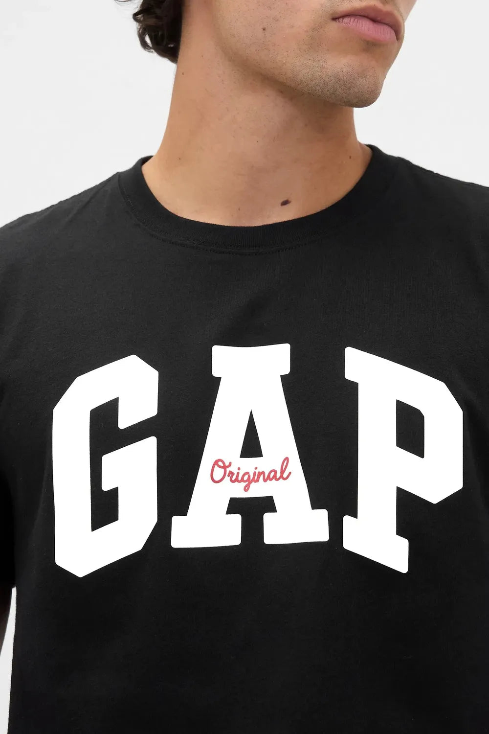 GAP Erkek Siyah Tişört 542246003