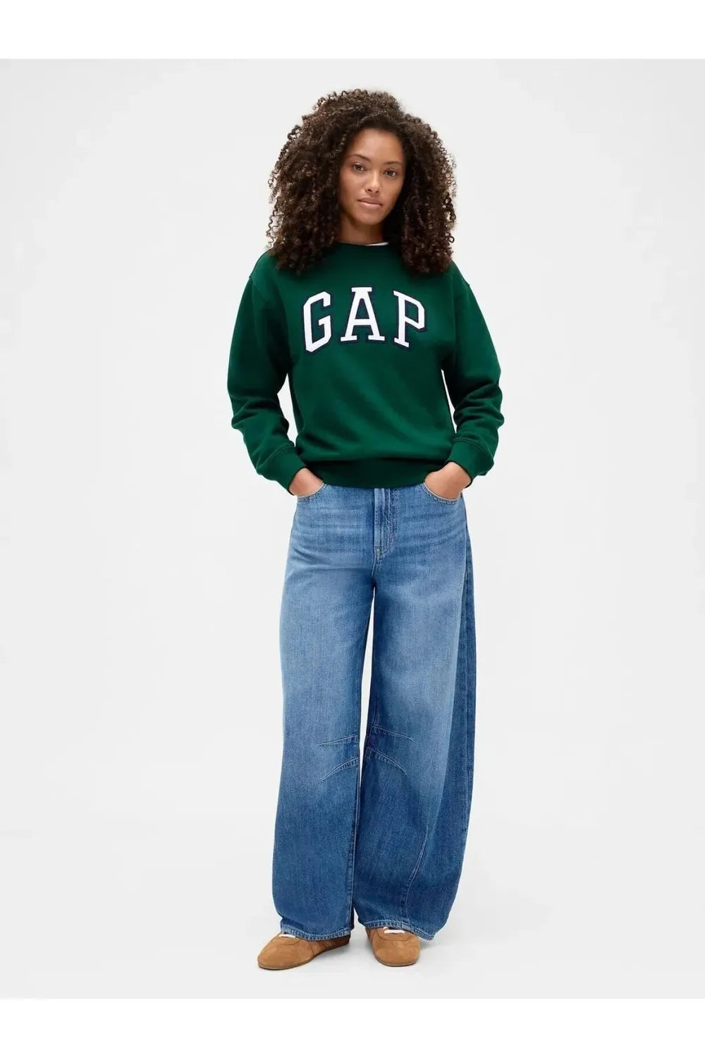 GAP Kadın Yeşil Sweat 823720004YE