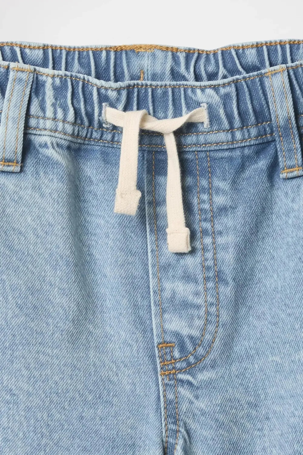 GAP Erkek Mavi V-PO Relaxed DNM Short 723848000