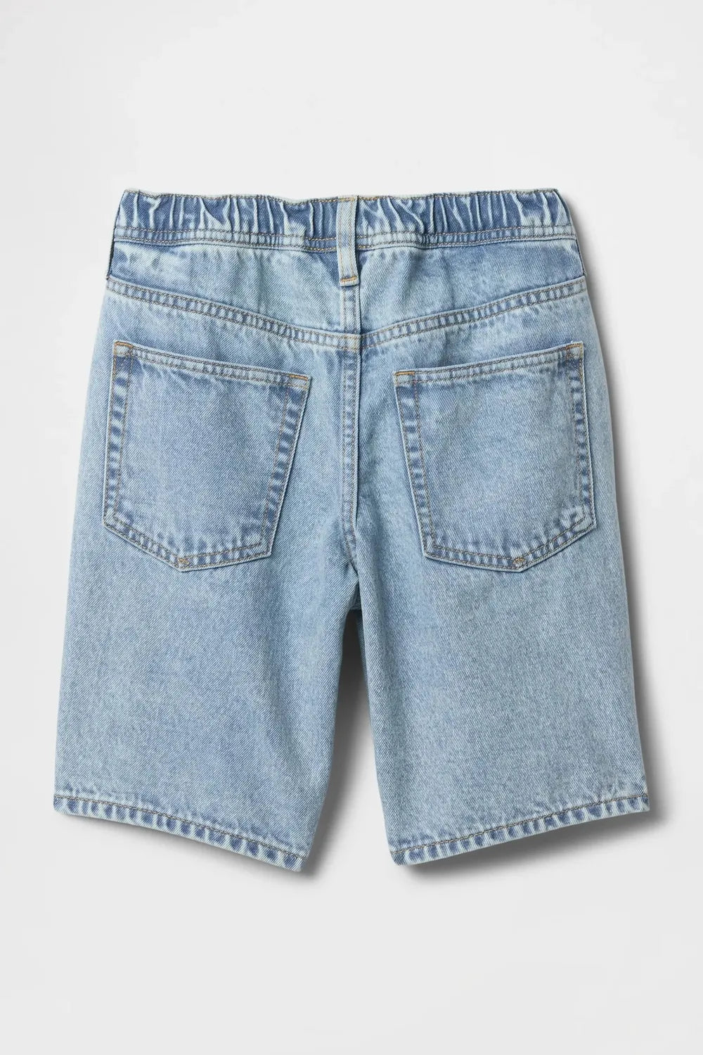GAP Erkek Mavi V-PO Relaxed DNM Short 723848000