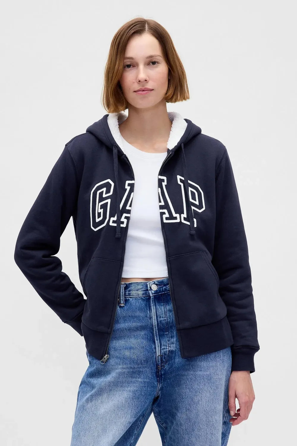GAP Kadın Koyu Lacivert Esofman Üst 804073001