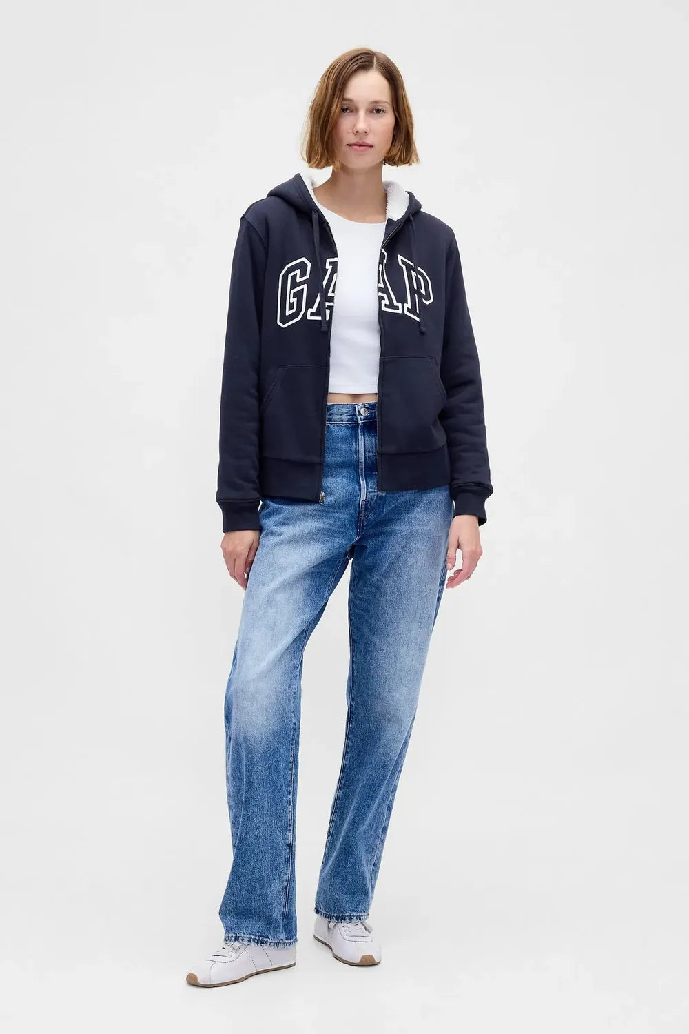 GAP Kadın Koyu Lacivert Esofman Üst 804073001