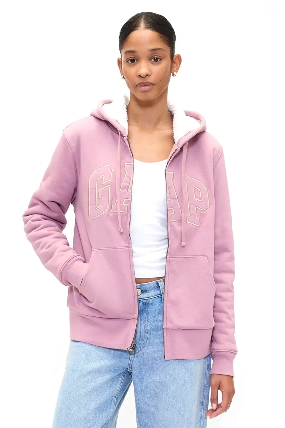 GAP Kadın Mürdüm Eşofman Üst 804073003