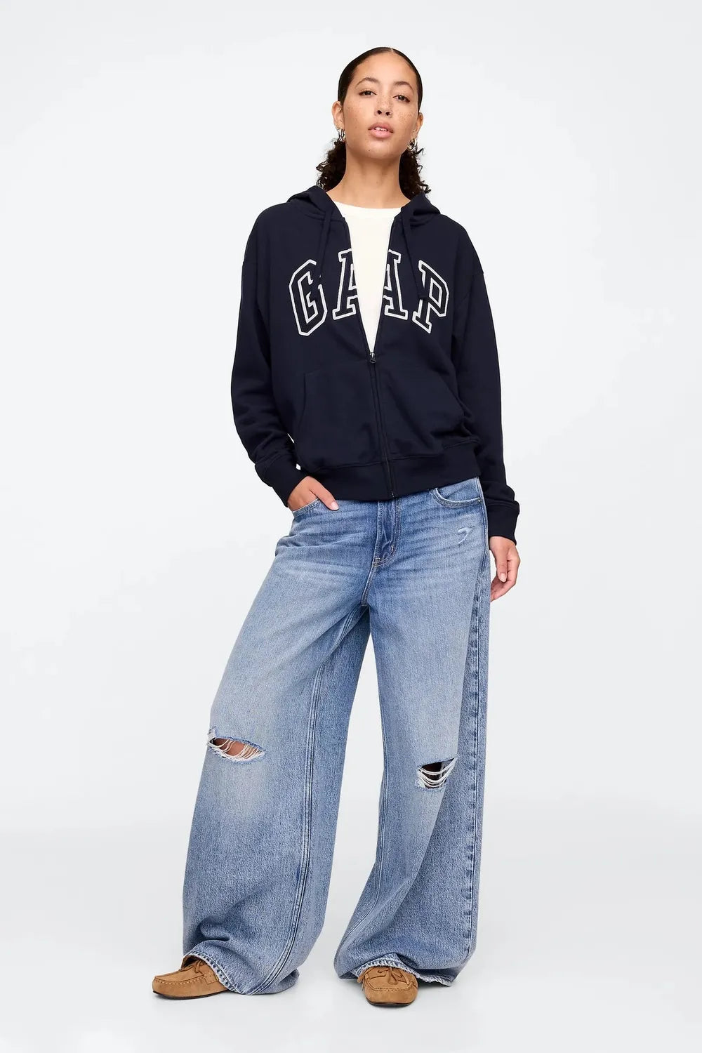 V-Frch Ft Gap Herıtage Fz New Sweatshırt