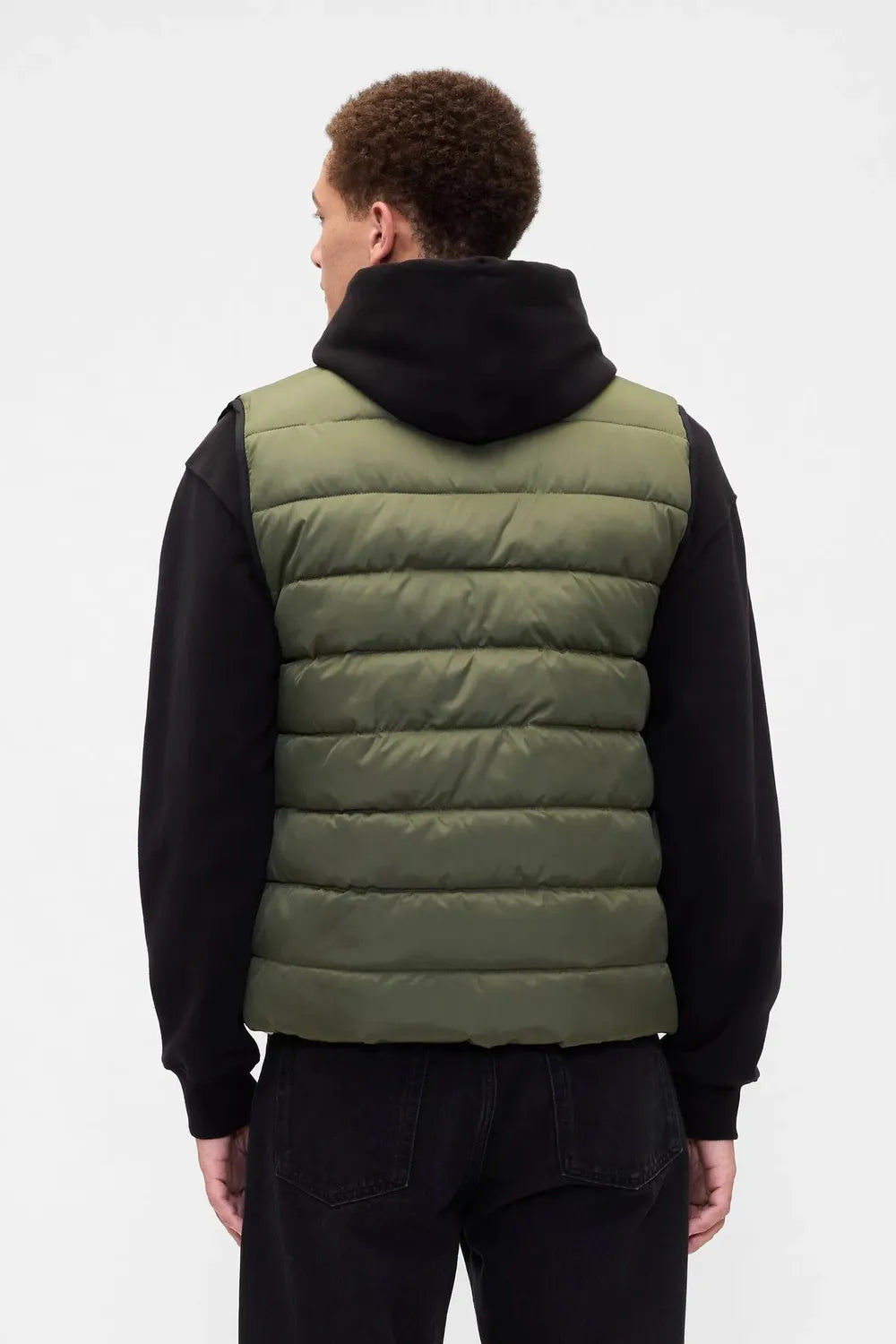 GAP Erkek Koyu Yeşil Yelek 790584000